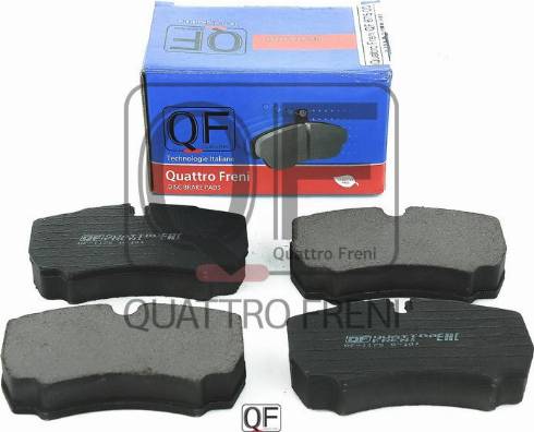 Quattro Freni QF67500 - Гальмівні колодки, дискові гальма autozip.com.ua