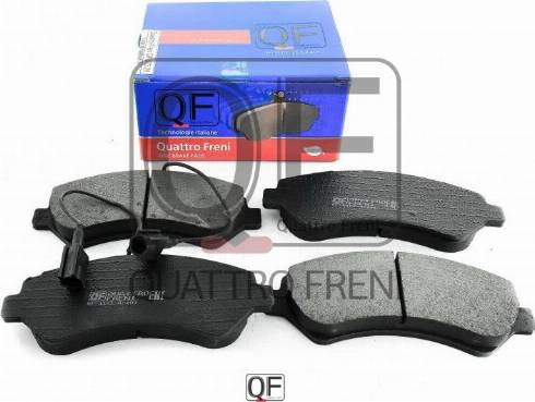 Quattro Freni QF67320 - Гальмівні колодки, дискові гальма autozip.com.ua