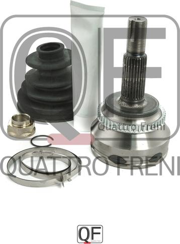 Quattro Freni QF00000008 - Шарнір, ШРУС, приводний вал autozip.com.ua