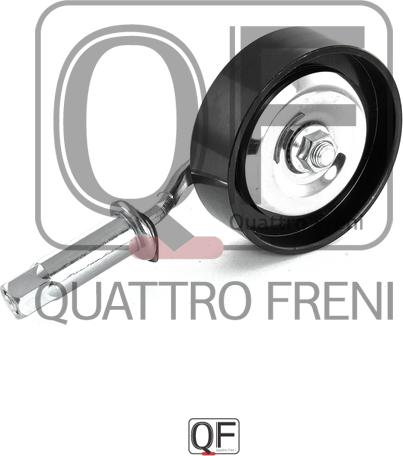 Quattro Freni QF00100006 - Паразитний / провідний ролик, поліклиновий ремінь autozip.com.ua