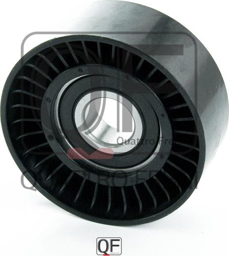 Quattro Freni QF00100002 - Паразитний / провідний ролик, поліклиновий ремінь autozip.com.ua