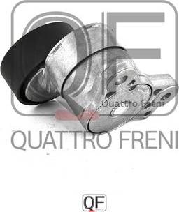 Quattro Freni QF00100012 - Натягувач ременя, клинові зуб. autozip.com.ua
