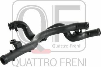 Quattro Freni QF00100101 - Шланг радіатора autozip.com.ua