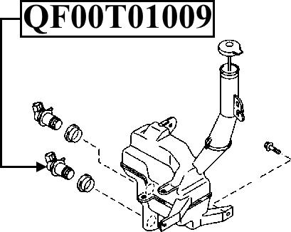 Quattro Freni QF00N00114 - Водяний насос, система очищення вікон autozip.com.ua