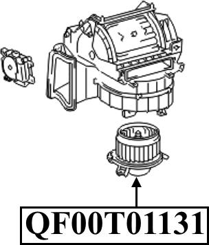 Quattro Freni QF00Q00040 - Вентилятор салону autozip.com.ua