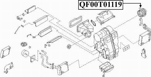 Quattro Freni QF00T01119 - Вентилятор салону autozip.com.ua