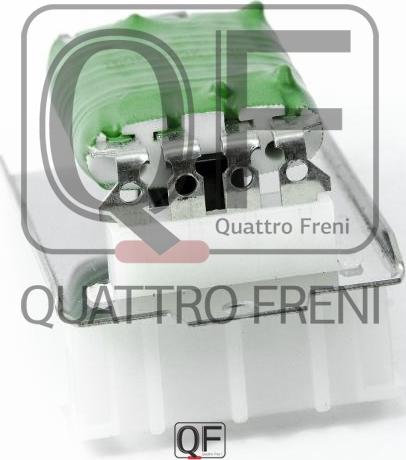 Quattro Freni QF00T01343 - Опір, реле, вентилятор салону autozip.com.ua