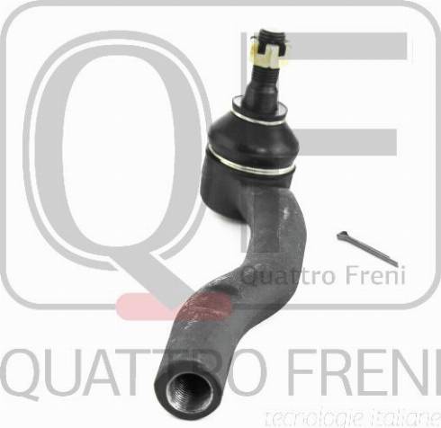 Quattro Freni QF00U00037 - Наконечник рульової тяги, кульовий шарнір autozip.com.ua
