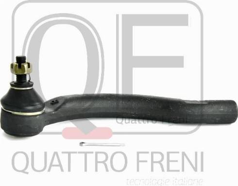 Quattro Freni QF00U00143 - Наконечник рульової тяги, кульовий шарнір autozip.com.ua