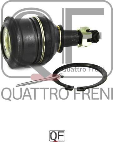 Quattro Freni QF00U00139 - Шарова опора, несучий / направляючий шарнір autozip.com.ua