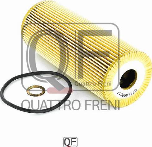 Quattro Freni QF14A00017 - Масляний фільтр autozip.com.ua
