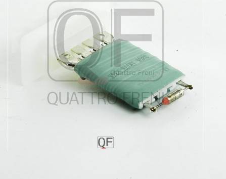 Quattro Freni QF10Q00046 - Опір, реле, вентилятор салону autozip.com.ua