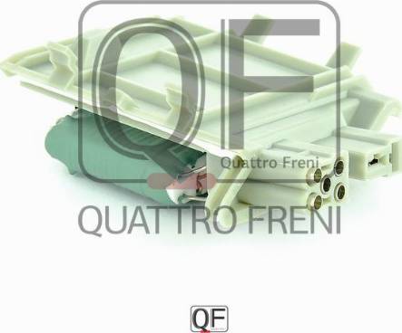 Quattro Freni QF10Q00040 - Опір, реле, вентилятор салону autozip.com.ua