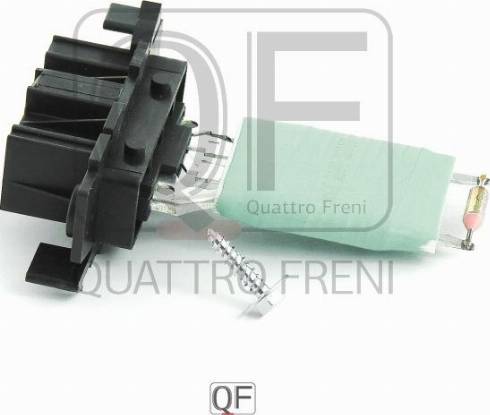 Quattro Freni QF10Q00055 - Опір, реле, вентилятор салону autozip.com.ua