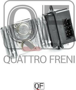 Quattro Freni QF10Q00017 - Опір, реле, вентилятор салону autozip.com.ua