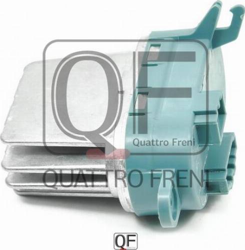 Quattro Freni QF10Q00081 - Опір, реле, вентилятор салону autozip.com.ua