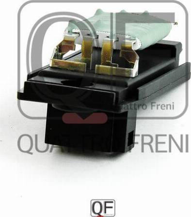 Quattro Freni QF10Q00039 - Опір, реле, вентилятор салону autozip.com.ua