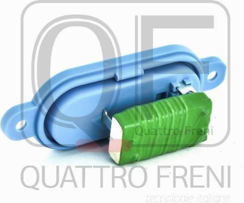 Quattro Freni QF10Q00034 - Опір, реле, вентилятор салону autozip.com.ua