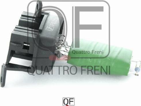 Quattro Freni QF10Q00032 - Опір, реле, вентилятор салону autozip.com.ua