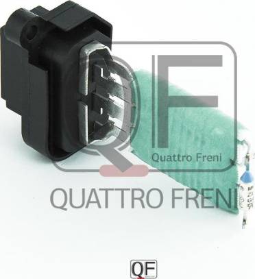 Quattro Freni QF10Q00029 - Опір, реле, вентилятор салону autozip.com.ua