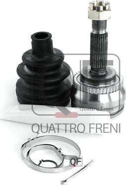 Quattro Freni QF11C00028 - Шарнір, ШРУС, приводний вал autozip.com.ua