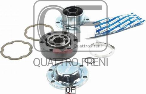 Quattro Freni QF13C00061 - Шарнір, поздовжній вал autozip.com.ua