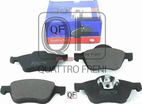 Quattro Freni QF89600 - Гальмівні колодки, дискові гальма autozip.com.ua