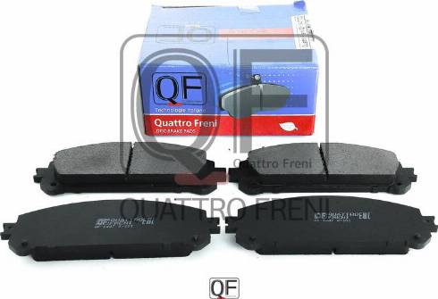 Quattro Freni QF84700 - Гальмівні колодки, дискові гальма autozip.com.ua