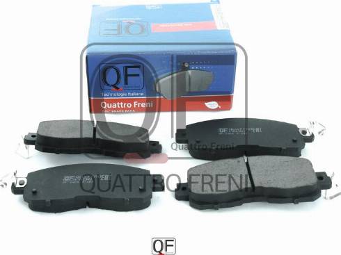 Quattro Freni QF85602 - Гальмівні колодки, дискові гальма autozip.com.ua