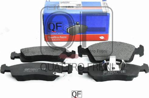 Quattro Freni QF86902 - Гальмівні колодки, дискові гальма autozip.com.ua