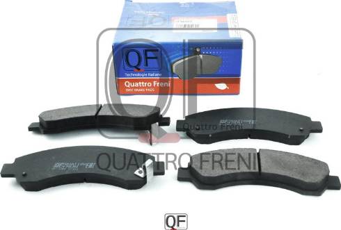 Quattro Freni QF86602 - Гальмівні колодки, дискові гальма autozip.com.ua