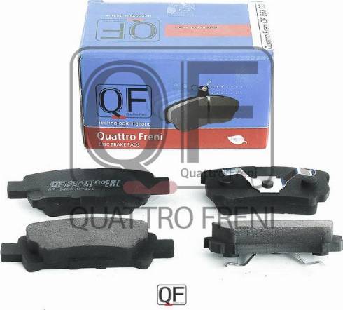 Quattro Freni QF86300 - Гальмівні колодки, дискові гальма autozip.com.ua