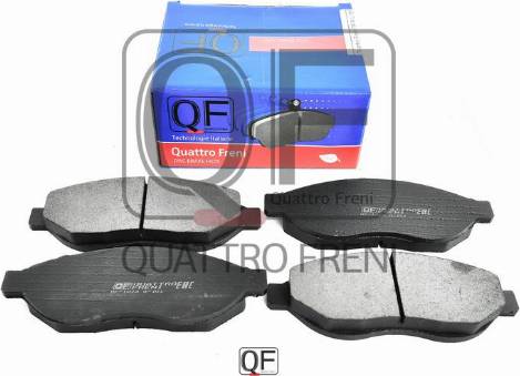 Quattro Freni QF81400 - Гальмівні колодки, дискові гальма autozip.com.ua