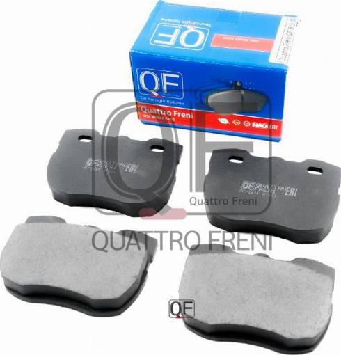 Quattro Freni QF81500 - Гальмівні колодки, дискові гальма autozip.com.ua
