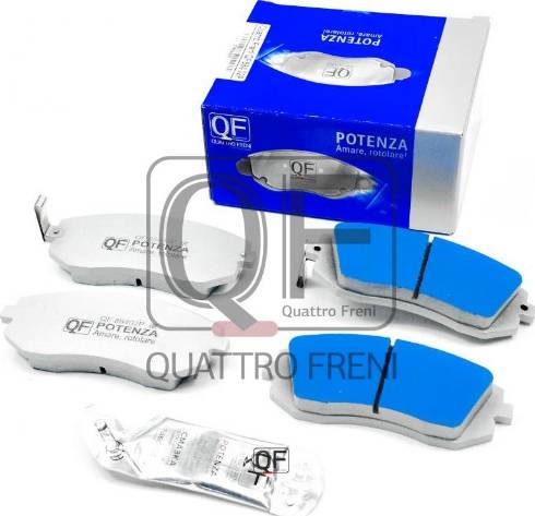 Quattro Freni QF88402P - Гальмівні колодки, дискові гальма autozip.com.ua