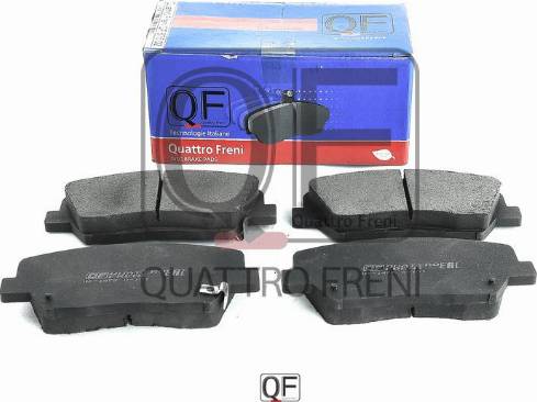 Quattro Freni QF87502 - Гальмівні колодки, дискові гальма autozip.com.ua