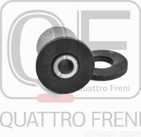 Quattro Freni QF30D00072 - Сайлентблок, важіль підвіски колеса autozip.com.ua