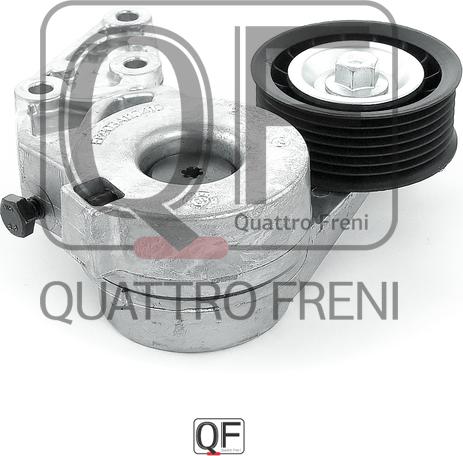 Quattro Freni QF31P00066 - Натягувач ременя, клинові зуб. autozip.com.ua