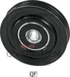 Quattro Freni QF31P00006 - Паразитний / провідний ролик, поліклиновий ремінь autozip.com.ua