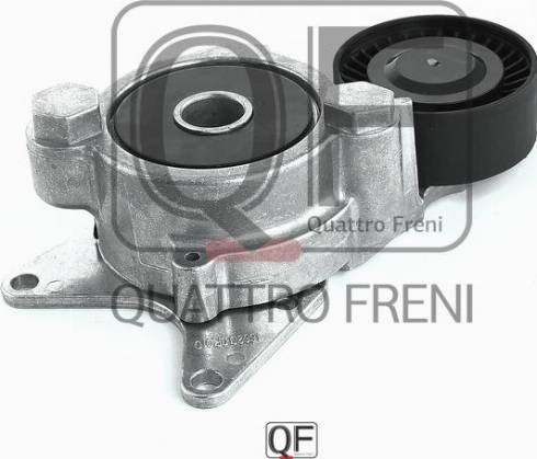 Quattro Freni QF31P00084 - Натягувач ременя, клинові зуб. autozip.com.ua