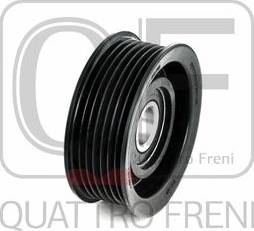 Quattro Freni QF33A00054 - Паразитний / провідний ролик, поліклиновий ремінь autozip.com.ua