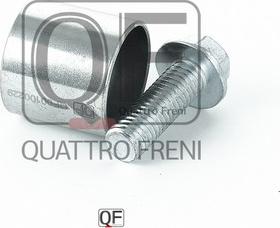 Quattro Freni QF33A00084 - Паразитний / Провідний ролик, зубчастий ремінь autozip.com.ua