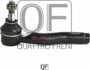 Quattro Freni QF33E00092 - Наконечник рульової тяги, кульовий шарнір autozip.com.ua
