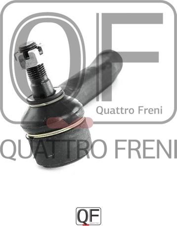 Quattro Freni QF33E00008 - Наконечник рульової тяги, кульовий шарнір autozip.com.ua