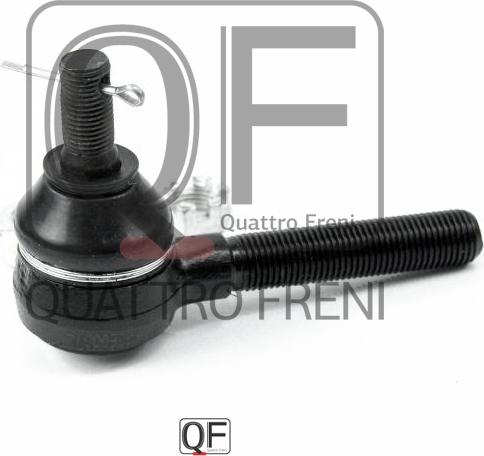 Quattro Freni QF33E00014 - Наконечник рульової тяги, кульовий шарнір autozip.com.ua