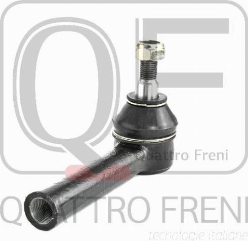 Quattro Freni QF33E00015 - Наконечник рульової тяги, кульовий шарнір autozip.com.ua