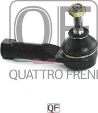 Quattro Freni QF33E00147 - Наконечник рульової тяги, кульовий шарнір autozip.com.ua