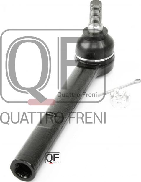 Quattro Freni QF33E00162 - Наконечник рульової тяги, кульовий шарнір autozip.com.ua