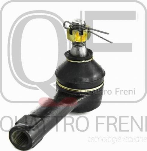 Quattro Freni QF33E00134 - Наконечник рульової тяги, кульовий шарнір autozip.com.ua