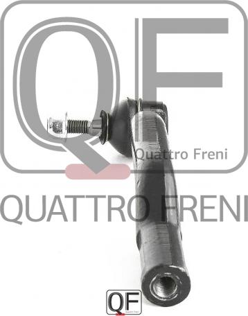 Quattro Freni QF33E00137 - Наконечник рульової тяги, кульовий шарнір autozip.com.ua